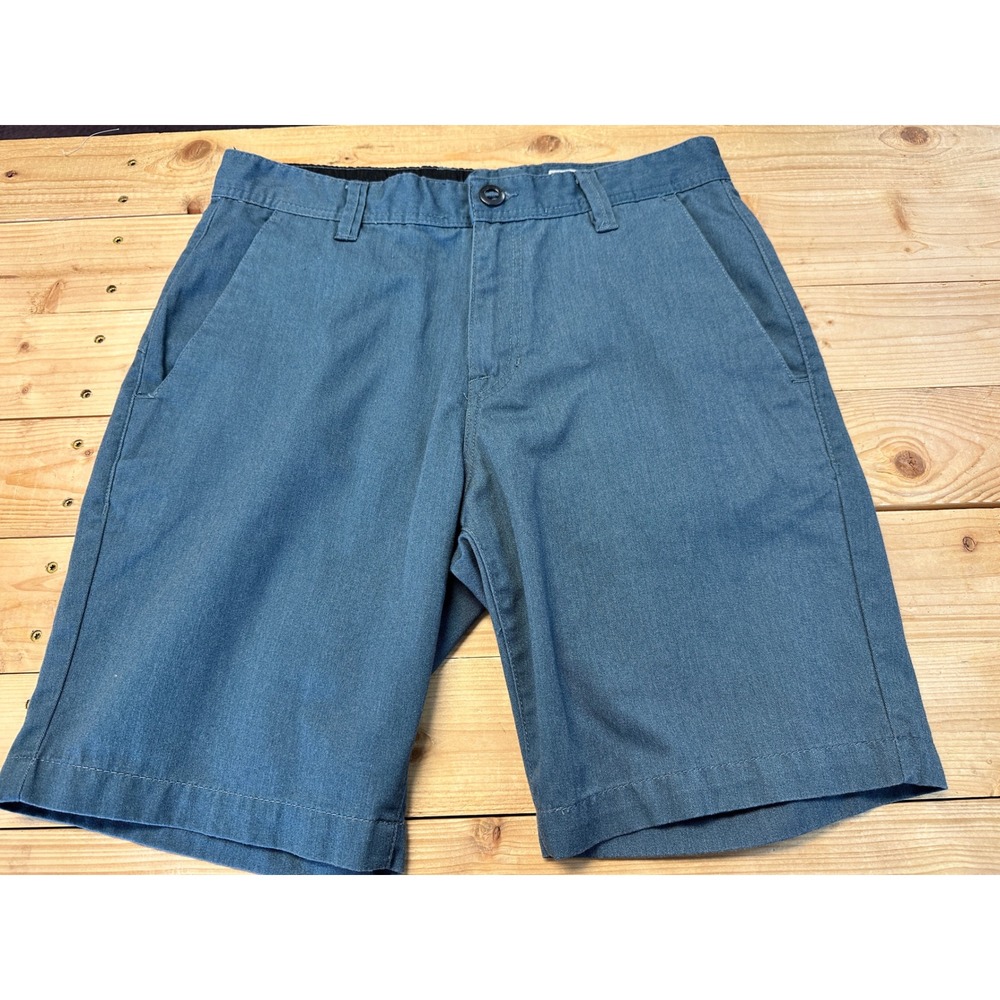 Volcom Chino Shorts Blue Casual Everyday Comfort Size‎ 31